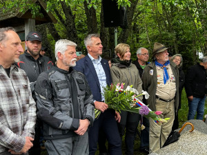Prezident Petr Pavel na Šumavě
