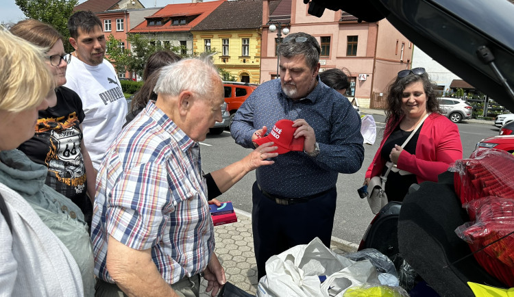 Andrej Babiš v Blovicích