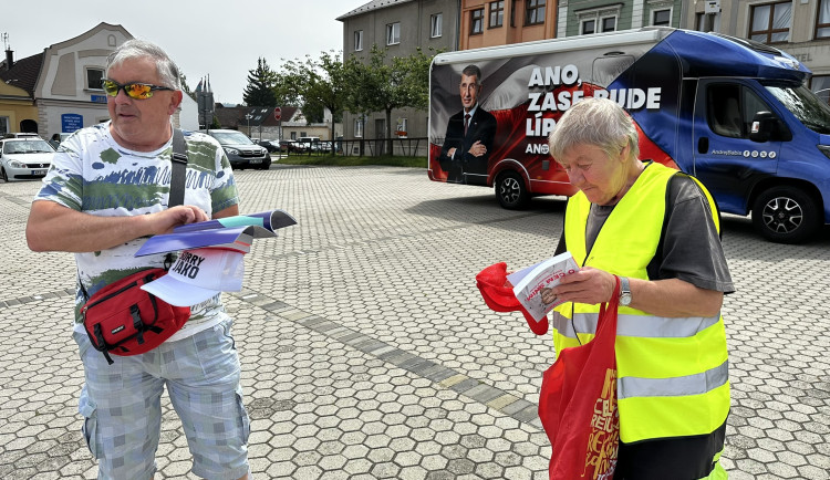 Andrej Babiš v Blovicích