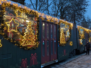 Vánoční tramvaj 2025