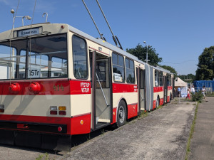 Trolejbusové oslavy v Plzni