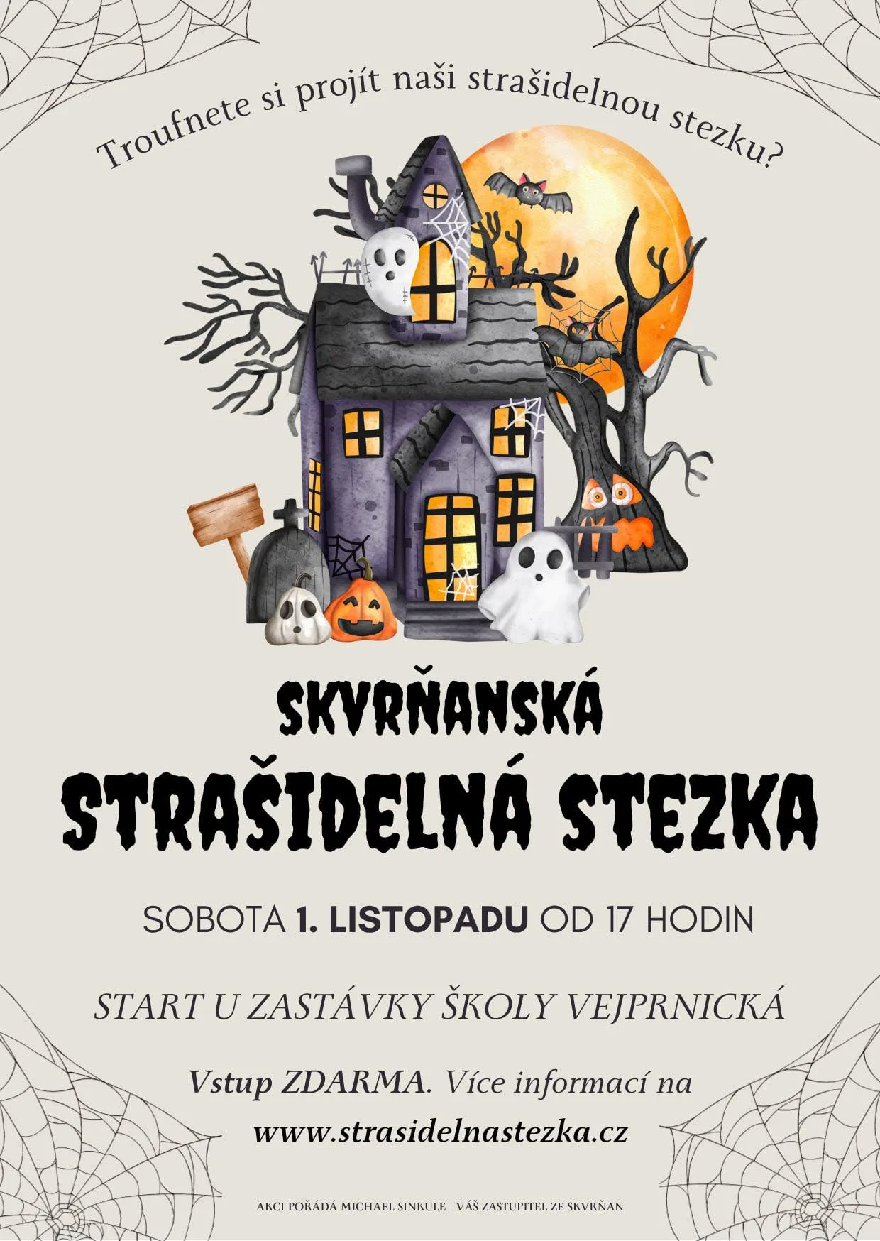 Skvrňanská strašidelná stezka