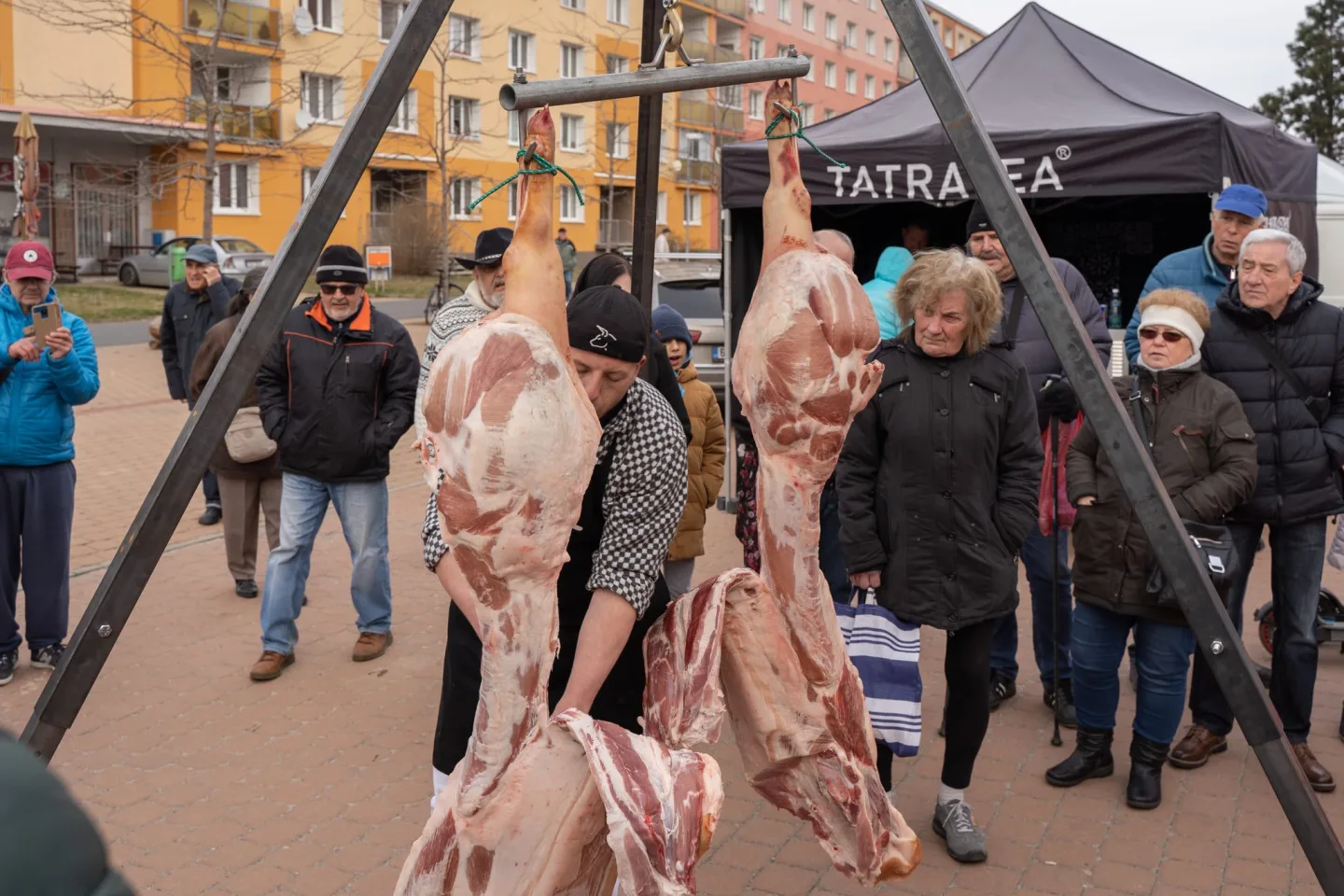 Zabijačkové hody ve Skvrňanech