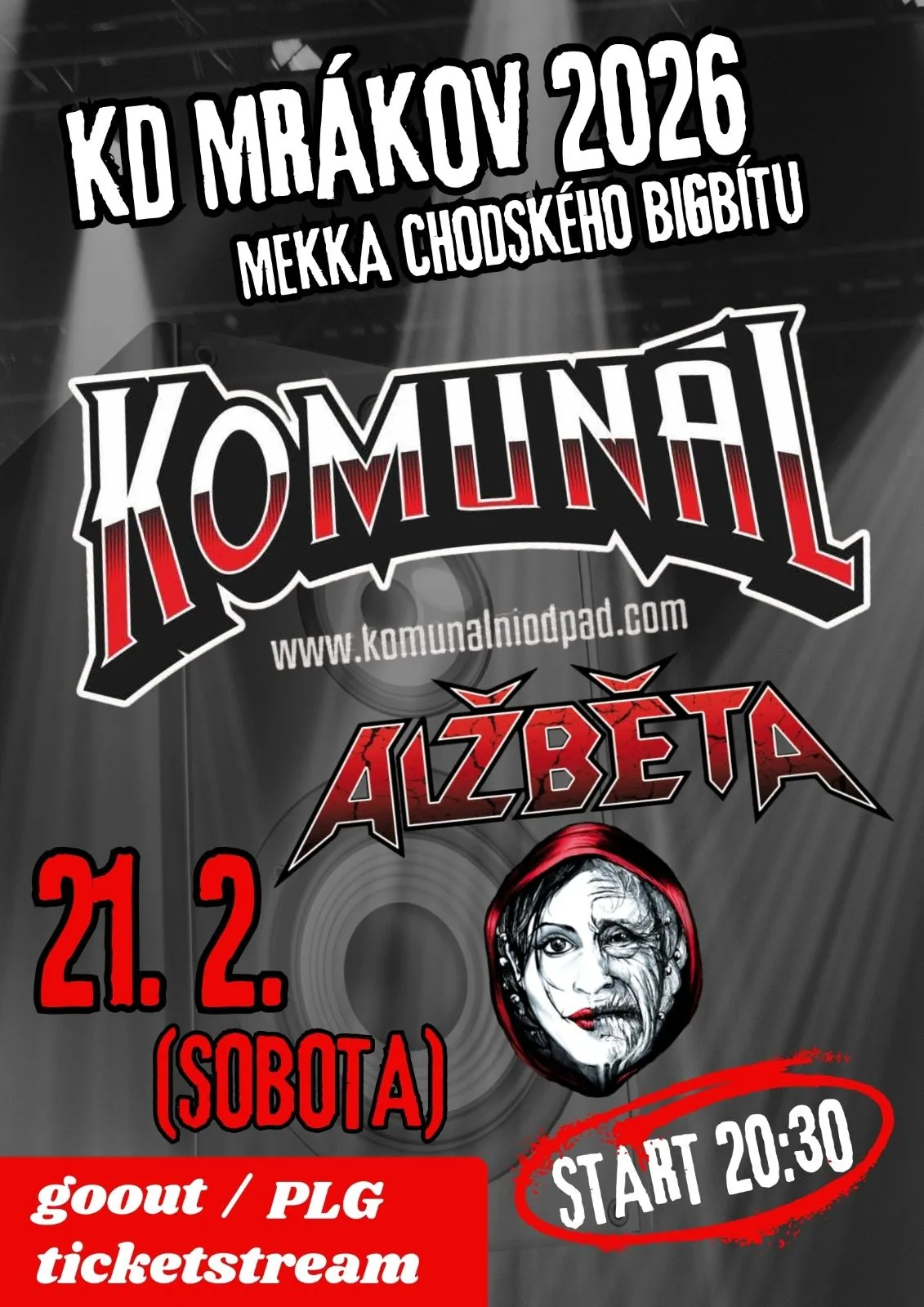 Koncert kapel Komunál a Alžběta