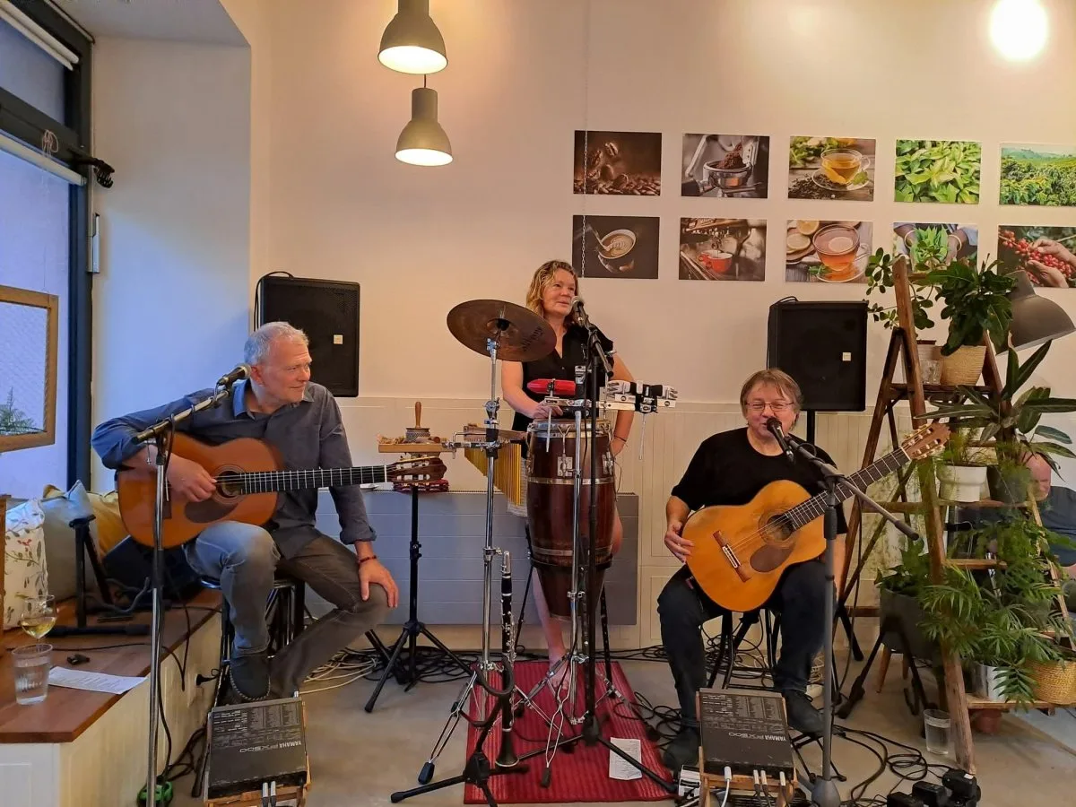 SPOLEKTIV TRIO: Koncert mezi knihami