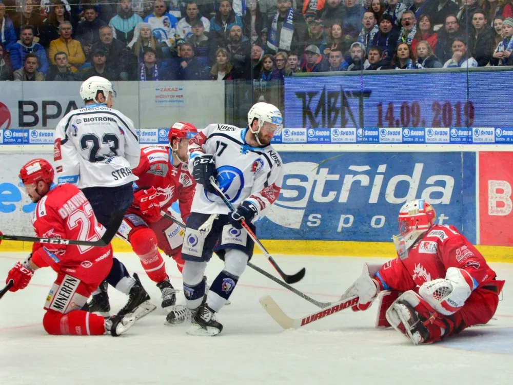 Plzeň porazila Třinec 3:1 a vynutila si sedmý zápas.