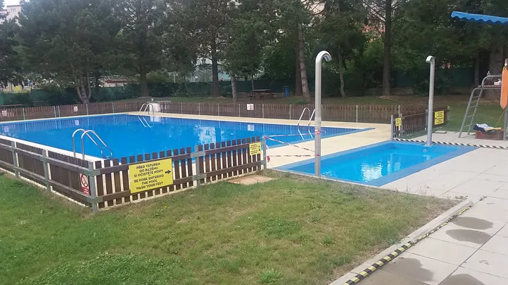 Bazén na Lochotíně.
