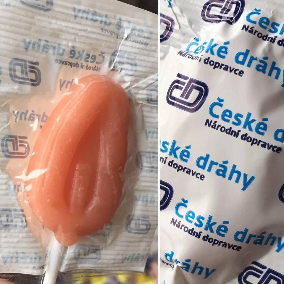 České dráhy mají nová propagační lízátka. Jejich tvar baví český internet.