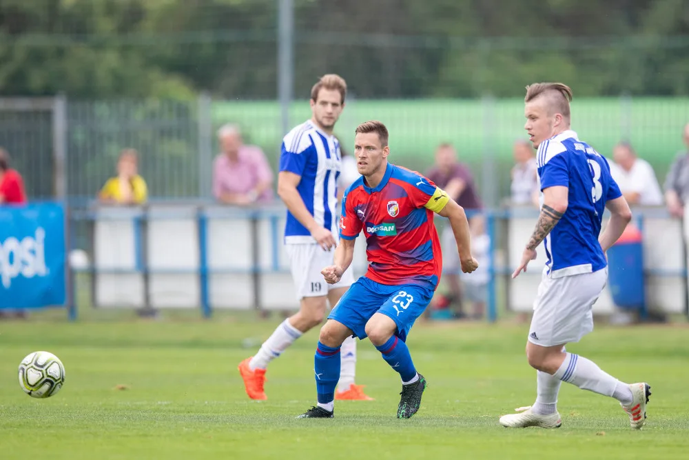 Fotbalisté Plzně na úvod přípravy porazili třetiligové Domažlice.