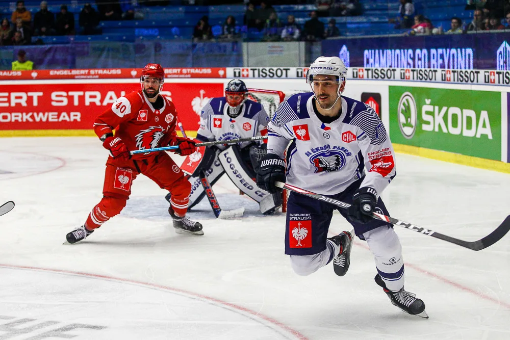 Plzeň prohrála v úvodním osmifinále LM doma s Lausanne 1:2.