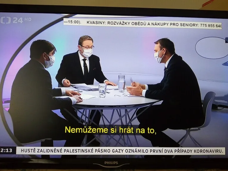 Titulkují se například Otázky Václava Moravce