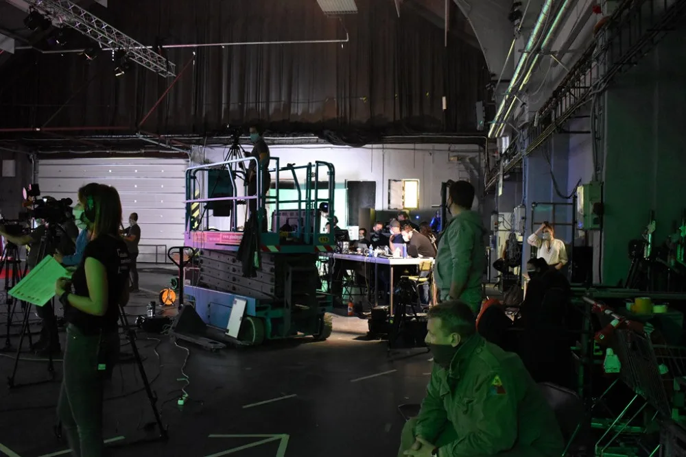 Studio Slavnosti svobody 2020 je připraveno, živý přenos zahájí v neděli úderem 11.00