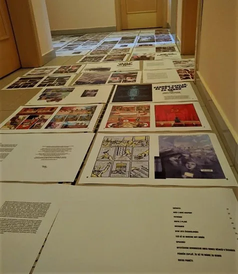 Studenti Sutnarky vytvořili komiks na základě 11 skutečných příběhů z konce války