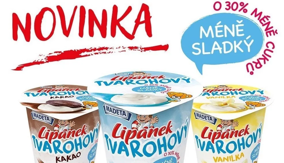 Nový TVAROHOVÝ od Lipánka