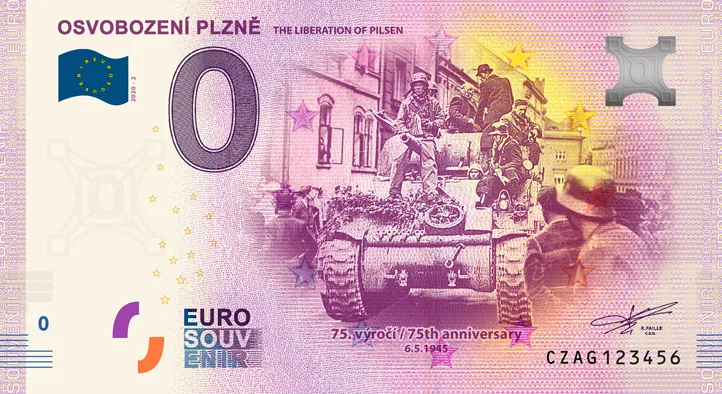 pamětní eurobankovka