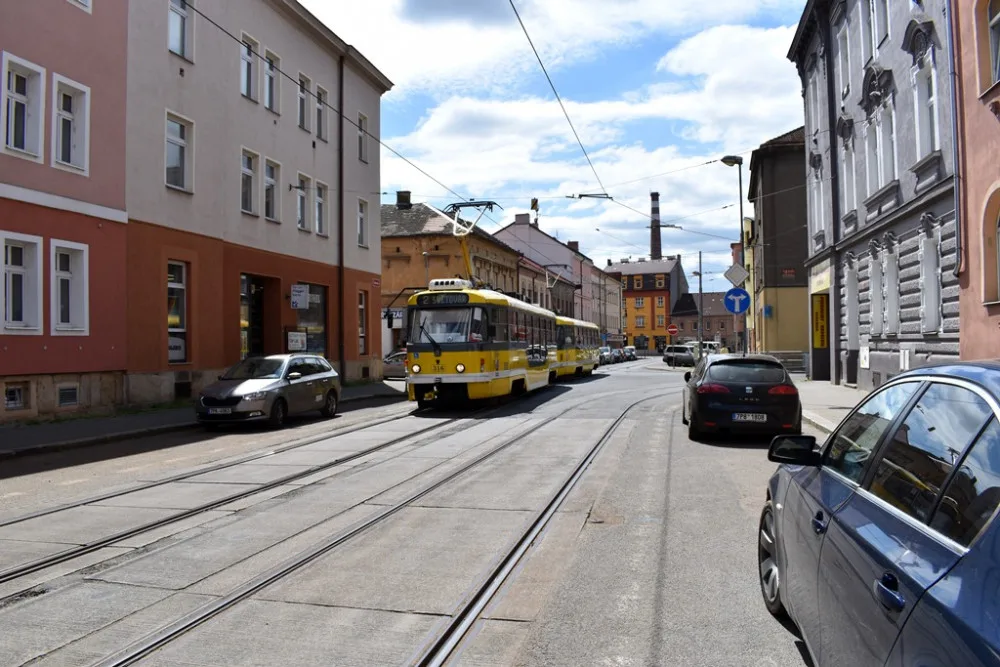 Rekonstrukcí projde tramvajová trať ve Sladkovského ulici, omezení dopravy se dotkne aut i tramvají