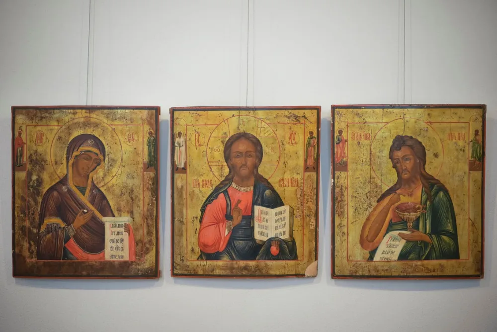 Muzeum vystavuje unikátní kolekci ikon zabavených zlodějskému gangu