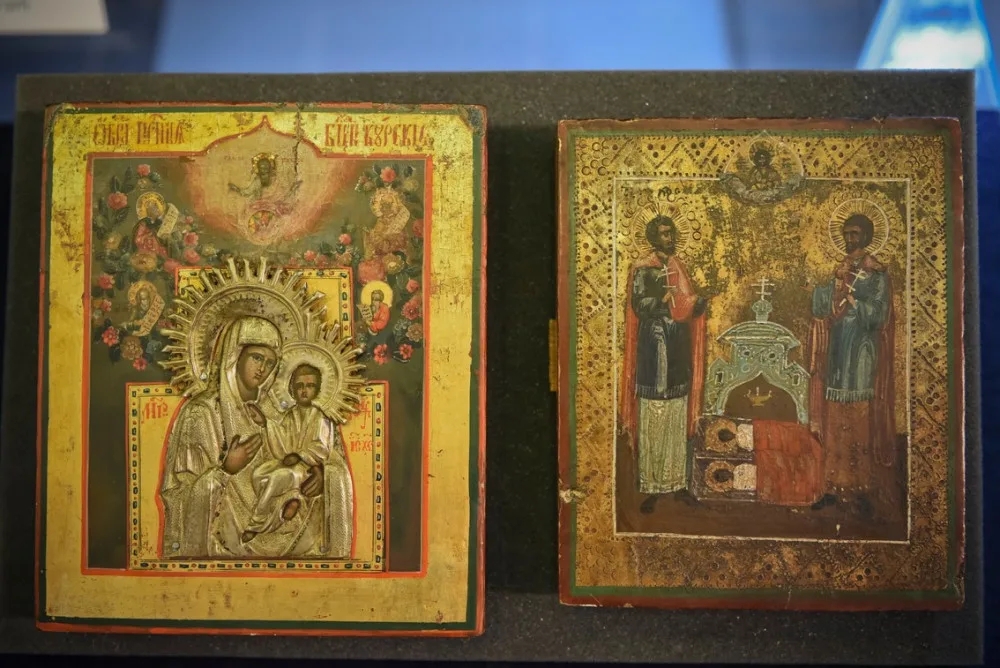 Muzeum vystavuje unikátní kolekci ikon zabavených zlodějskému gangu