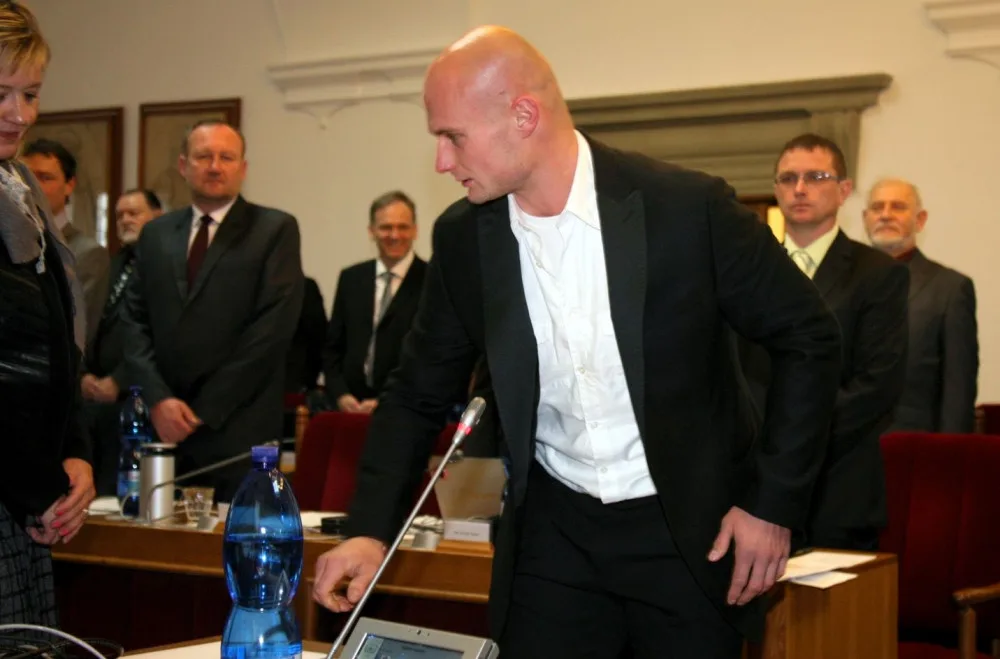 Michal Dvořák v době, kdy byl radním města Plzně pro sport a podnikání