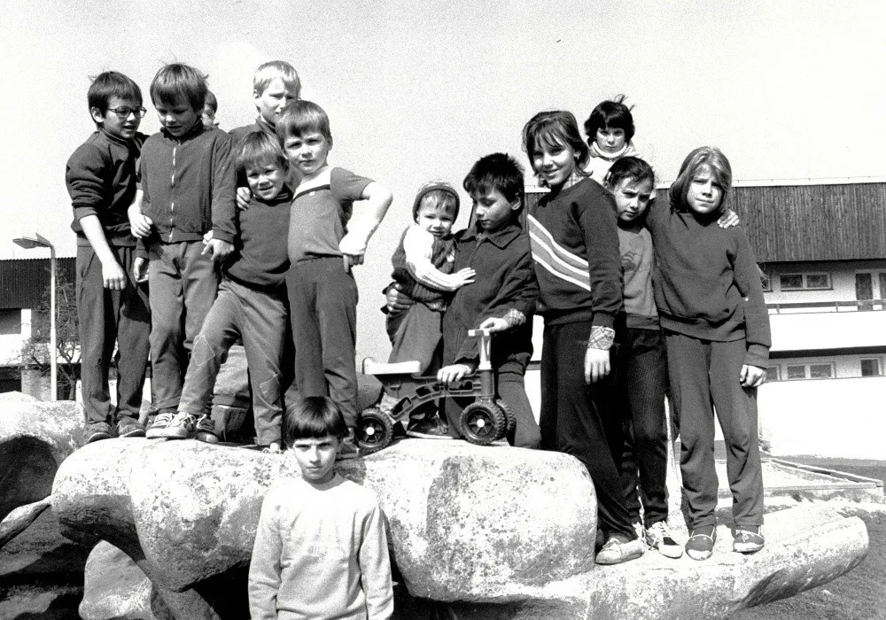 SOS vesnička 70. léta