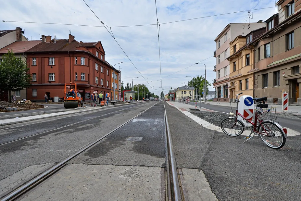 Nová křižovatka ulic Kaplířova–Klatovská–U Borského parku začne fungovat od 13. června