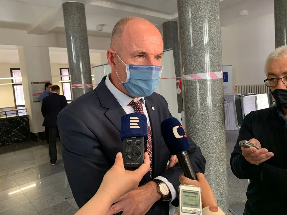 Josef Bernard krátce po svém odvolání