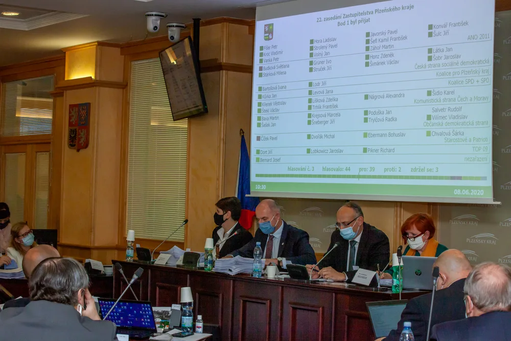 Takto hlasovali zastupitelé o odvolání Josefa Bernarda
