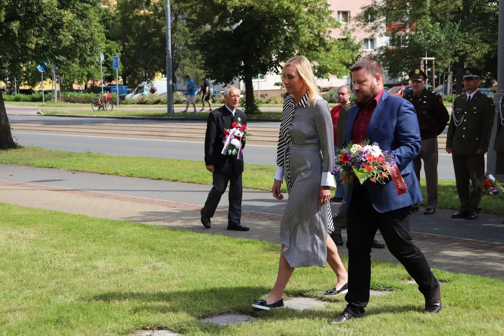 Místostarostové MO Plzeň 2 Jan Fluxa a Eva Trůková