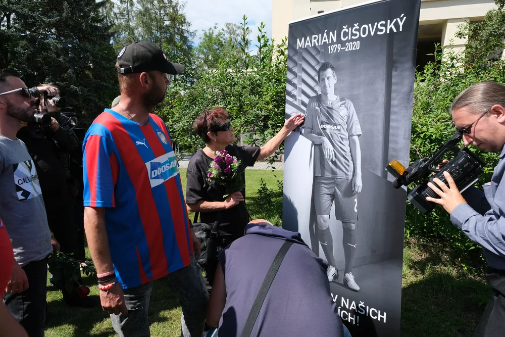 Poslední rozloučení s Mariánem Čišovským