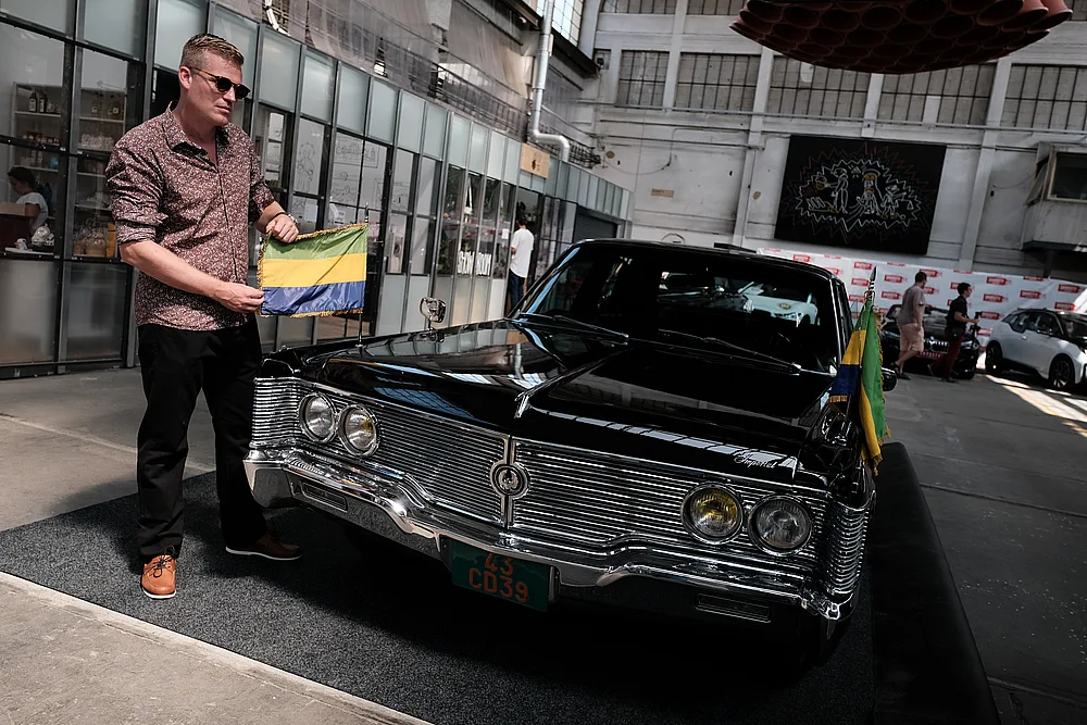 Sběratel automobilů Filip Turek loni na skvostech představil vozidlo afrického diktátora značky Imperial Le Baron nevyčíslitelné hodnoty