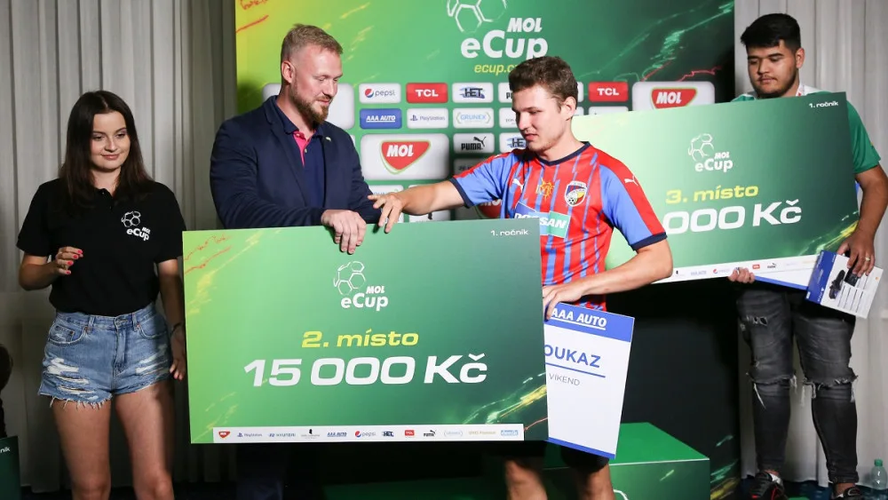 Na premiérovém ročníku MOL eCUP brala Viktoria Plzeň druhé místo