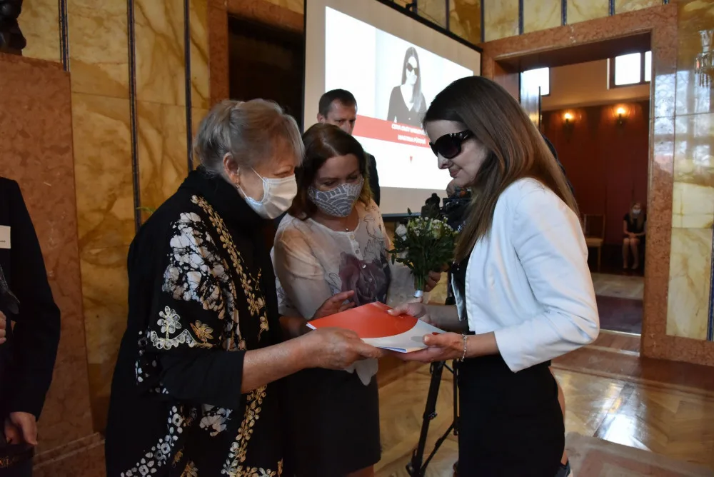 Martina Půtová v červnu získala Cenu Olgy Havlové