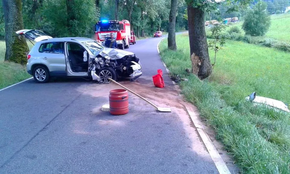Osobní automobil narazil do stromu
