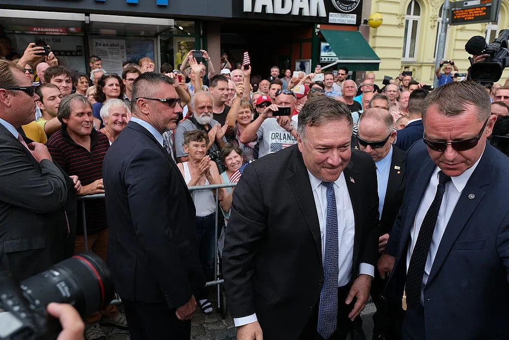 Mike Pompeo na Americké třídě