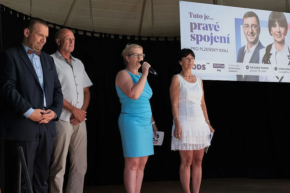 Zahájení předvolební kampaně koalice ODS s podporou TOP 09 a nezávislých starostů