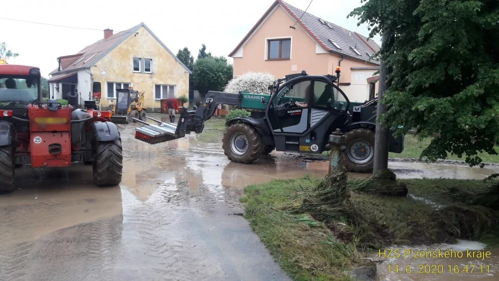 Takto řádily živly v Plzeňském kraji v první půlce letošního roku