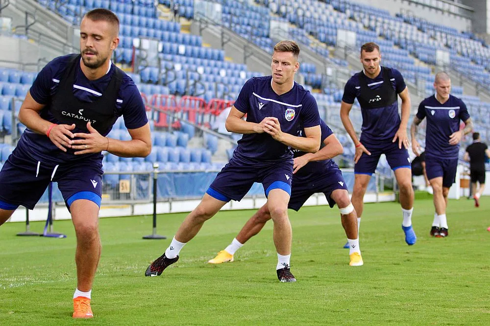 Viktoriáni absolvovali hned po příletu večerní trnénink