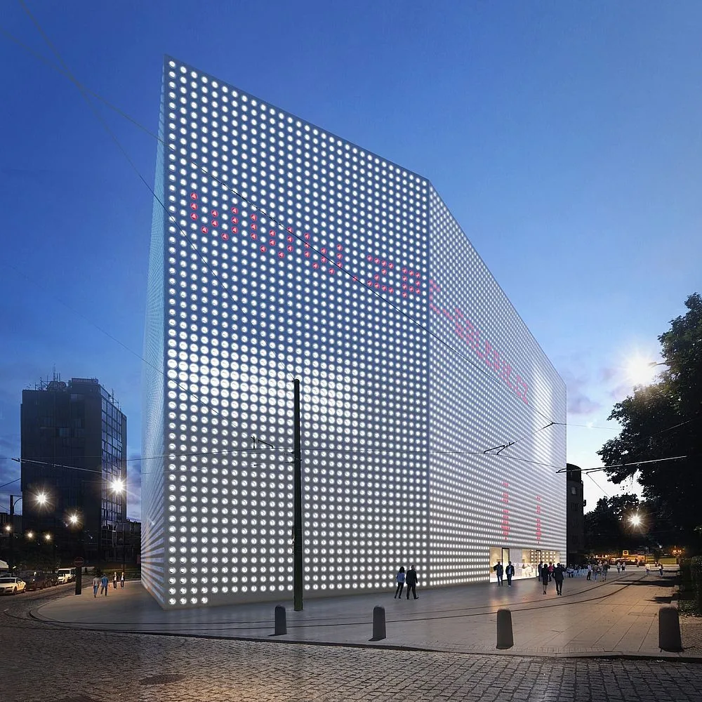 Takto by měla vypadat nová budova krajské galerie podle vítězného návrhu architektonické soutěže