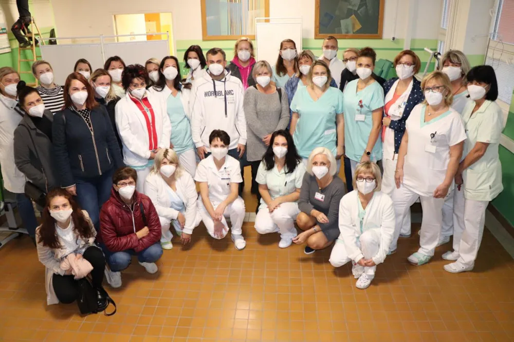 Týmu nového Urgentního interního příjmu, přejeme hodně štěstí, čeká ho hodně práce
