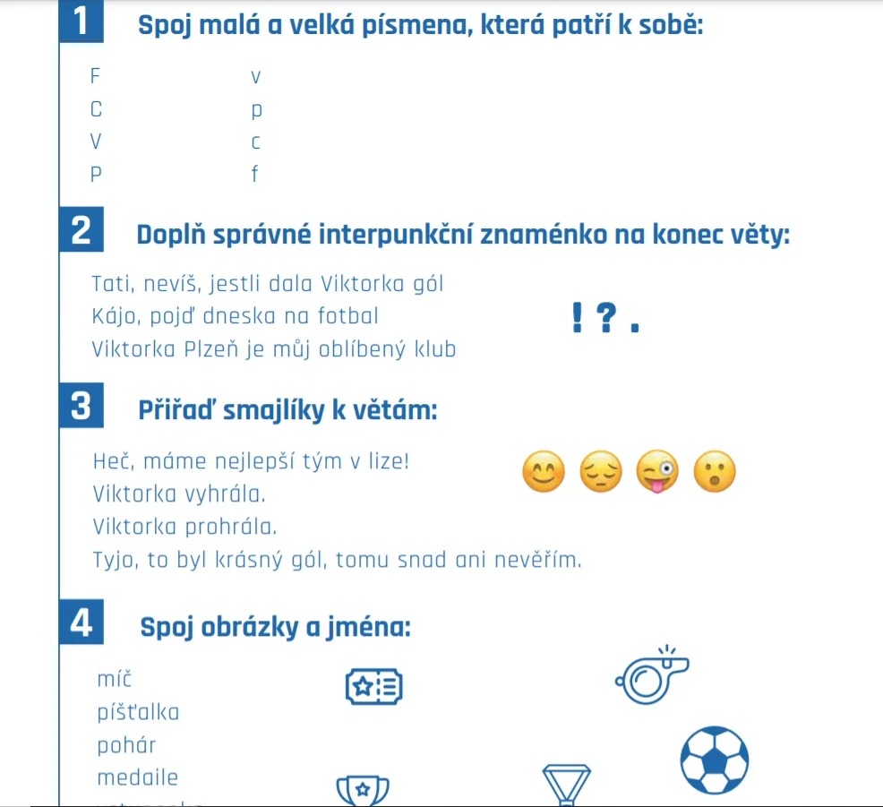 Takto vypadají úkoly z českého jazyka pro dnešní den