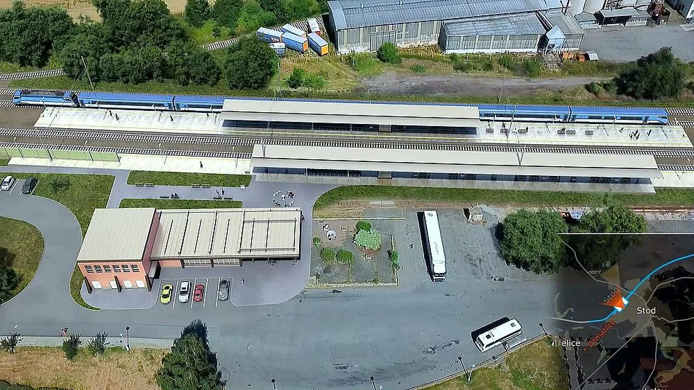 Správa železnic hledá projektanta nové trati z Plzně do Stodu pro rychlost 200 km/h