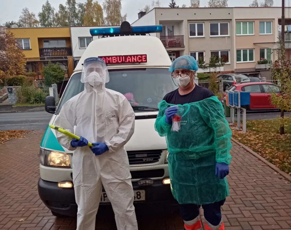 Odběrová sanitka Domažlické nemocnice se vrátila opět do akce