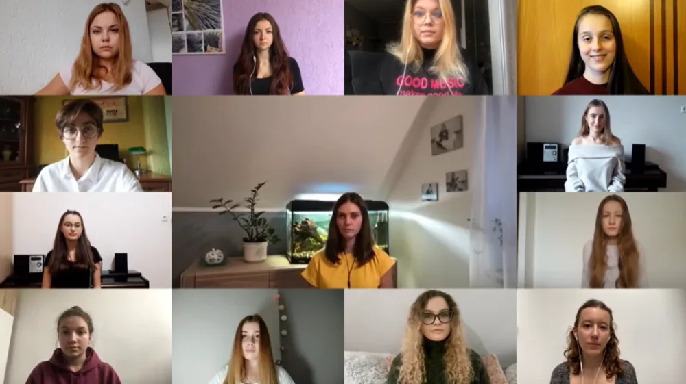 Unikátní projekt základní umělecké školy v Nýřanech dělá radost zdravotníkům po celé zemi