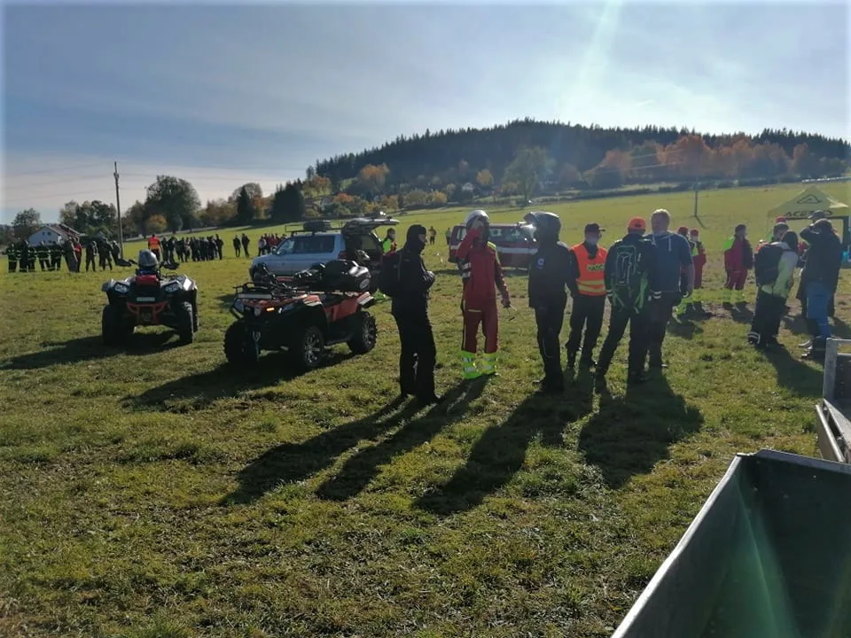 Takto vypadala největší pátrací akce po ztraceném seniorovi na Šumavě, které velel Czech SAR Team
