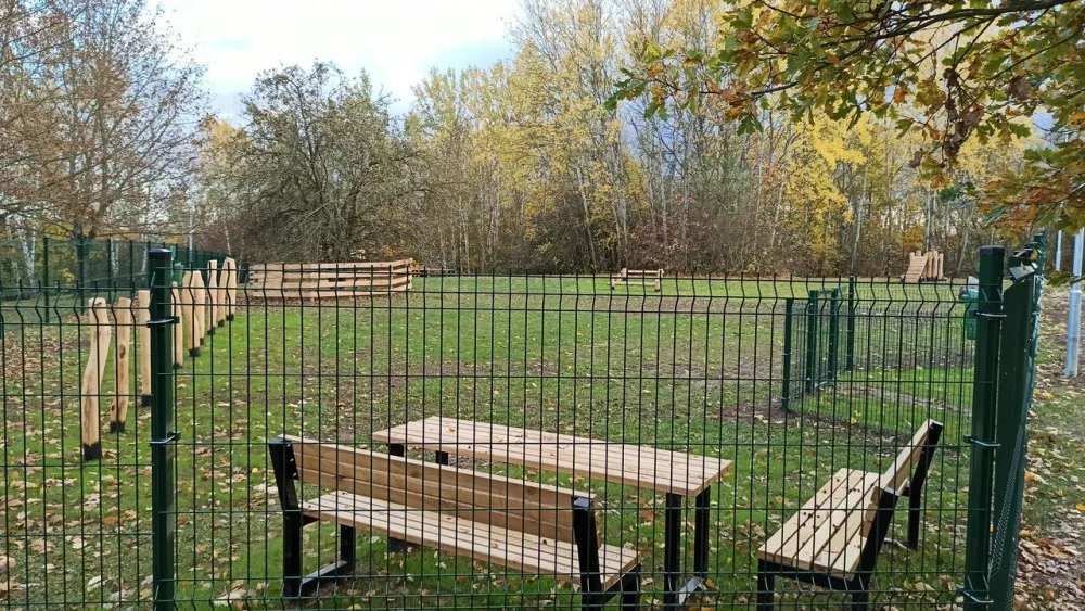 Psí loučka u Borského parku je těsně před otevřením