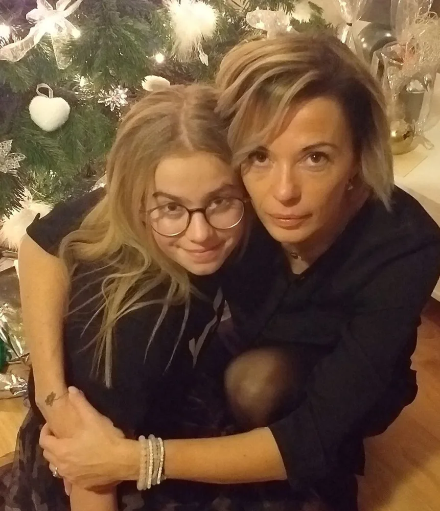 Viktorka s maminkou Jitkou