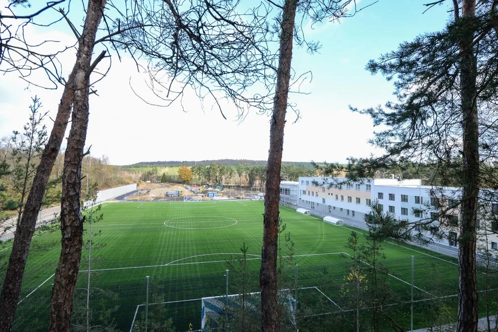 Prokopávka se mění v moderní a víceúčelové sportoviště