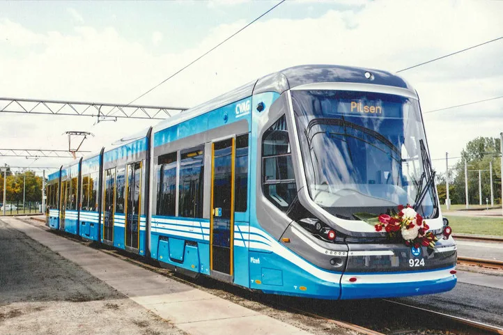 Plzeňská tramvaj dovzdělá cestující v Sasku ve znalostech o západočeské metropoli