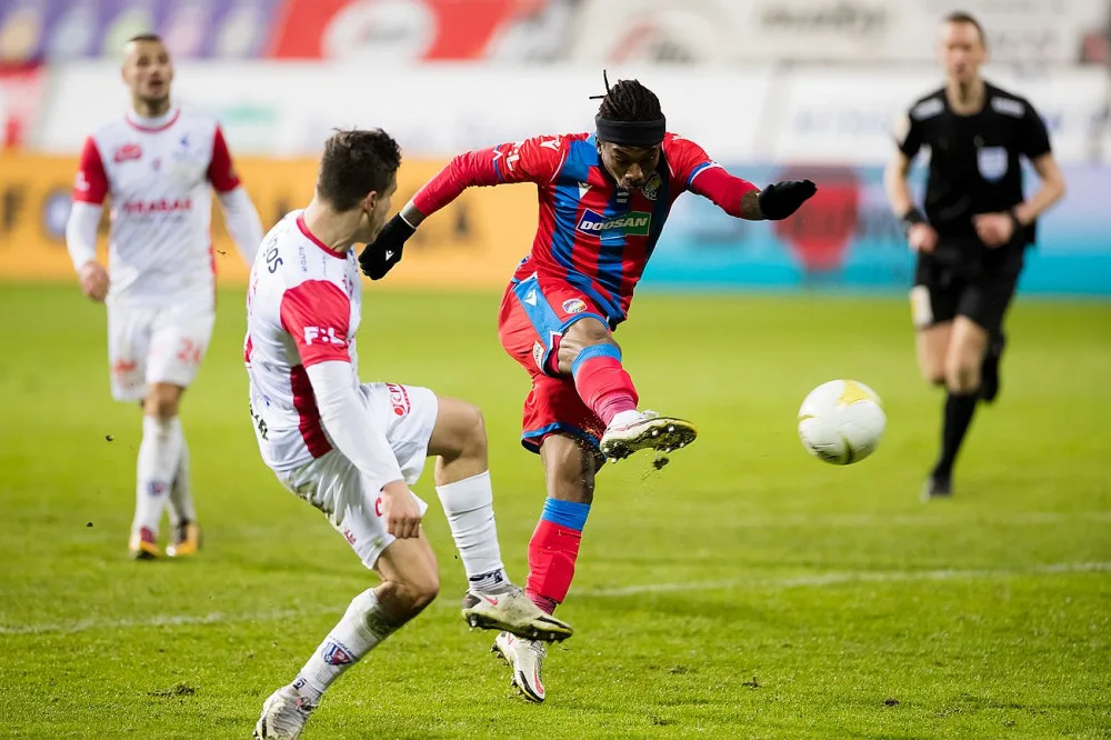 Viktoriáni porazili při prvním domácím utkání roku 2021 nováčka z Pardubic 2:0
