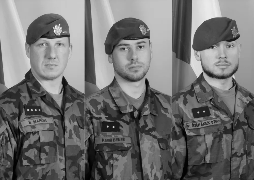 Martin Marcin, Kamil Beneš a Patrik Štěpánek